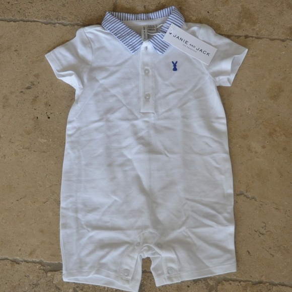 Janie and Jack Boy's Easter One Piece NWT - Picture 6 of 8